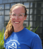 Coach Hannah Farley, personal trainer and sprint coach at Smith Performance Center in Tucson, helping clients build sustainable training programs.